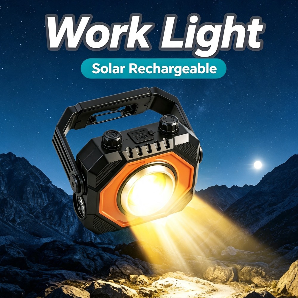 Outdoor Lighting Usb - مصباح عمل COB متعدد الوظائف جديد