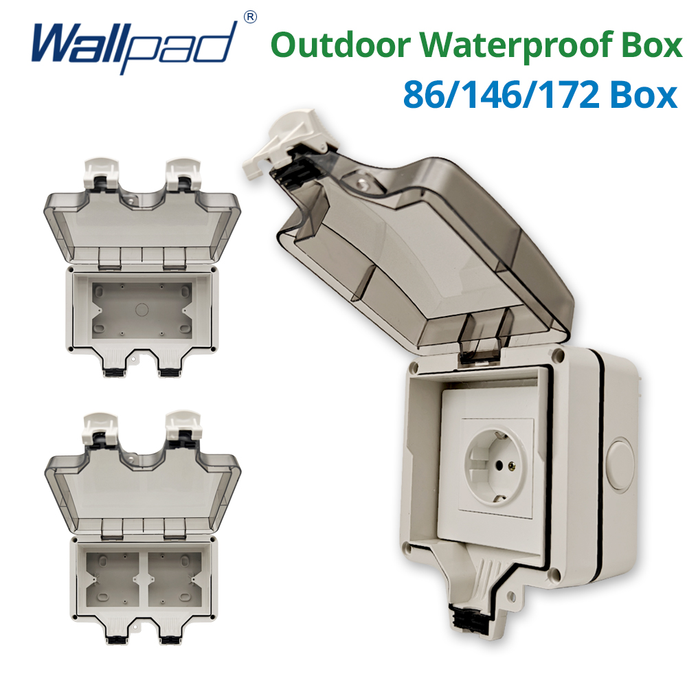 Outdoor Lighting Switch - Wallpad IP66 صندوق خارجي مقاوم للغبار