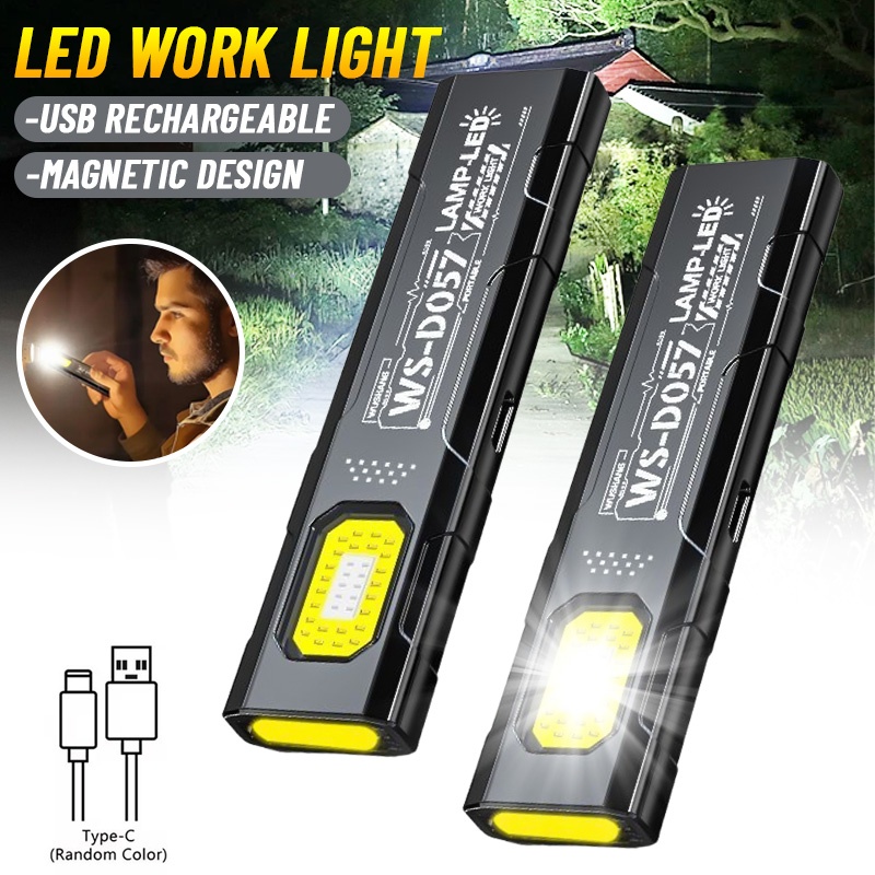 Outdoor Lighting Bollards - مصباح عمل صغير قوي ومتعدد الاستخدامات،