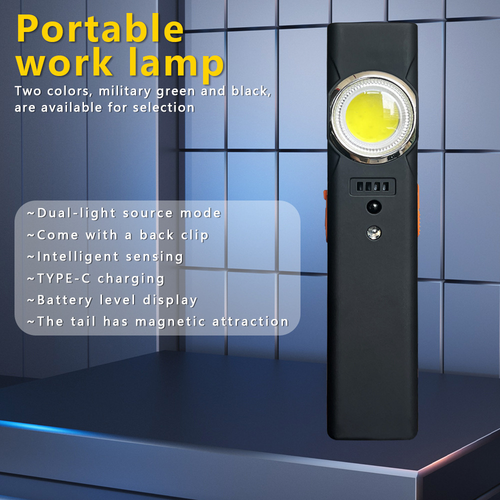 Outdoor Lighting Types - مصباح عمل مغناطيسي صغير محمول متعدد