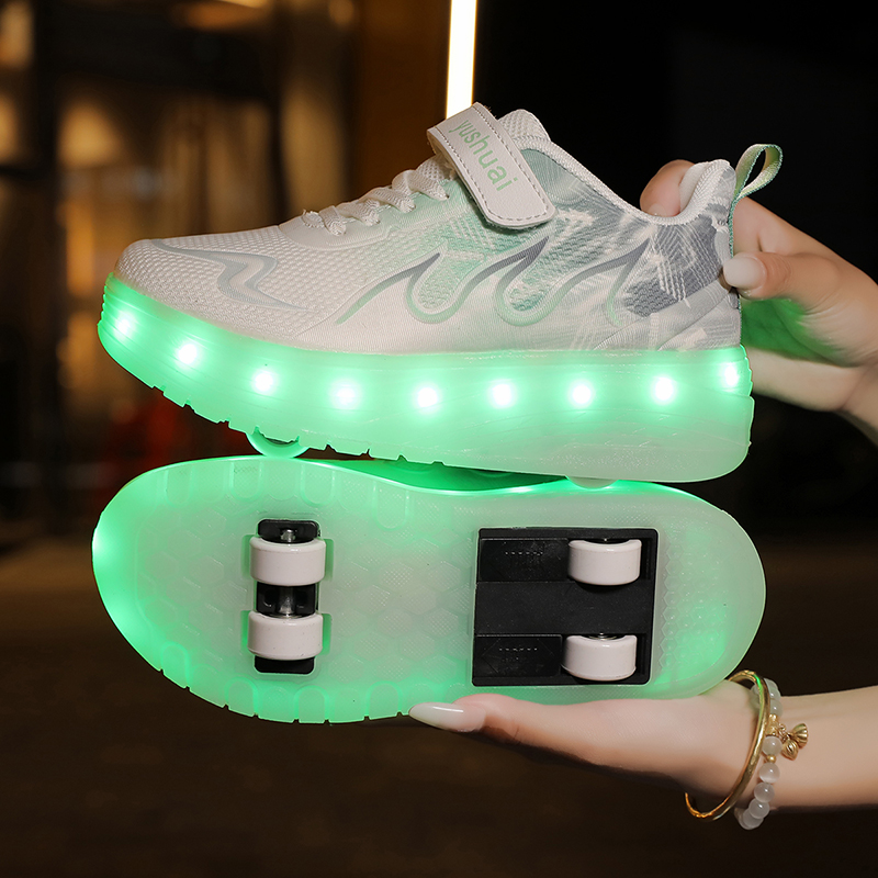 أحذية تزلج للشباب مزودة بإضاءة - مراجعة Outdoor Lighting Led وسعره