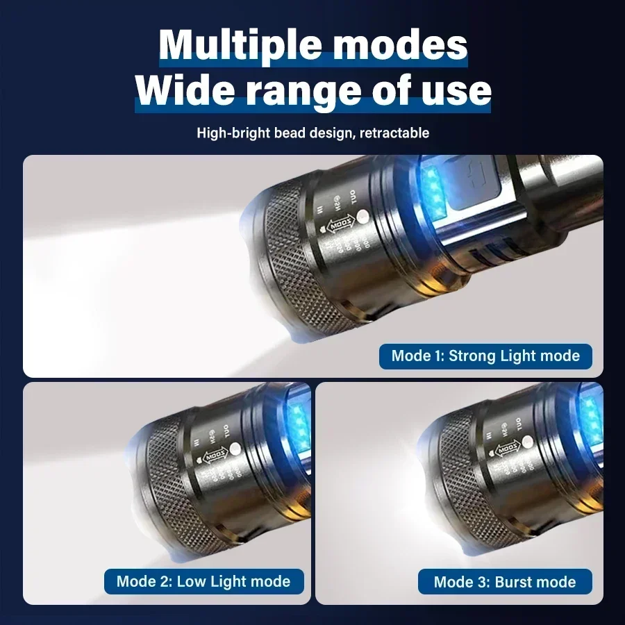 مصباح LED فائق السطوع مصباح يد - مراجعة Outdoor Lighting Usb وسعره