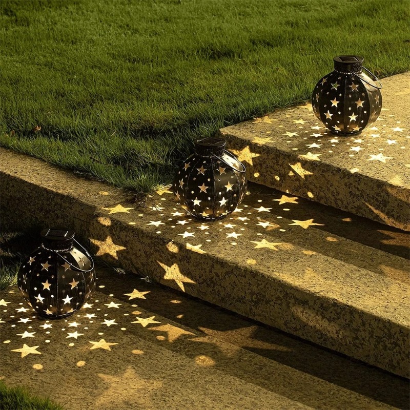 مصباح حديقة على شكل نجمة، أضوا - مراجعة Outdoor Lighting Types وسعره