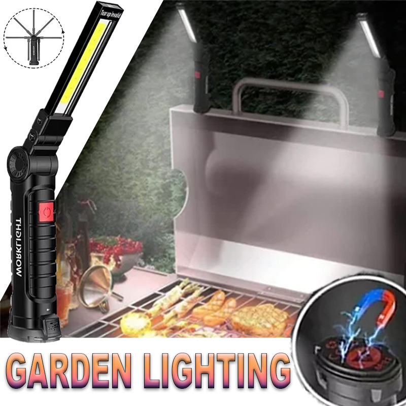 مصباح يدوي LED محمول مع خطاف م - مراجعة Outdoor Lighting Types وسعره