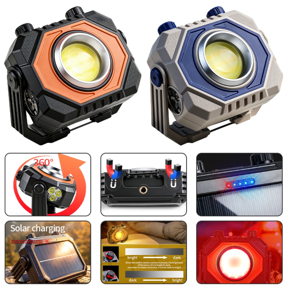 مصباح عمل COB متعدد الوظائف جد - مراجعة Outdoor Lighting Usb وسعره