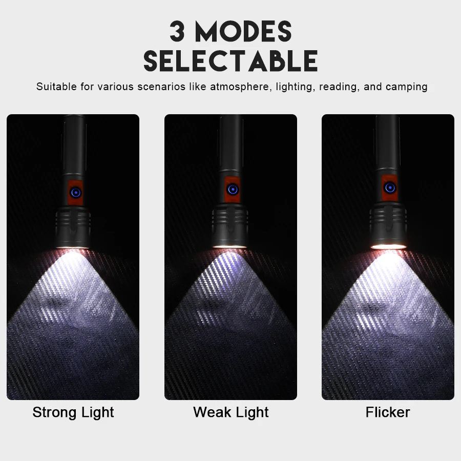 مصباح يدوي LED عالي الطاقة USB - مراجعة Outdoor Lighting Usb وسعره