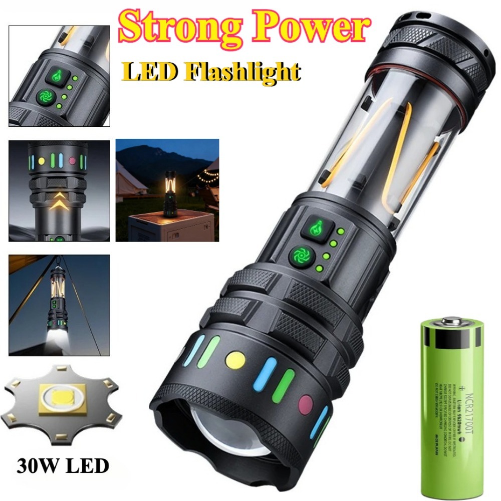 مصباح يدوي LED قوي فائق السطوع - مراجعة Outdoor Lighting Types وسعره