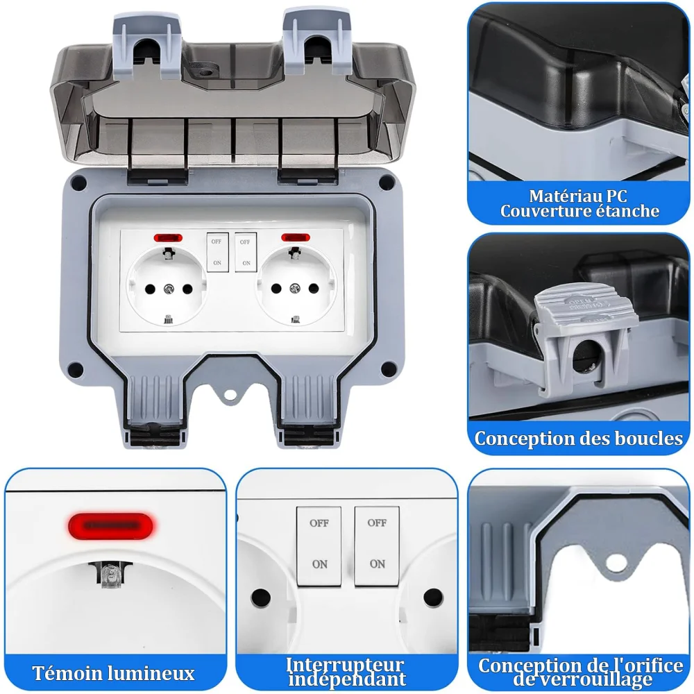 مقبس كهربائي خارجي على الطراز  - مراجعة Outdoor Lighting Switch وسعره