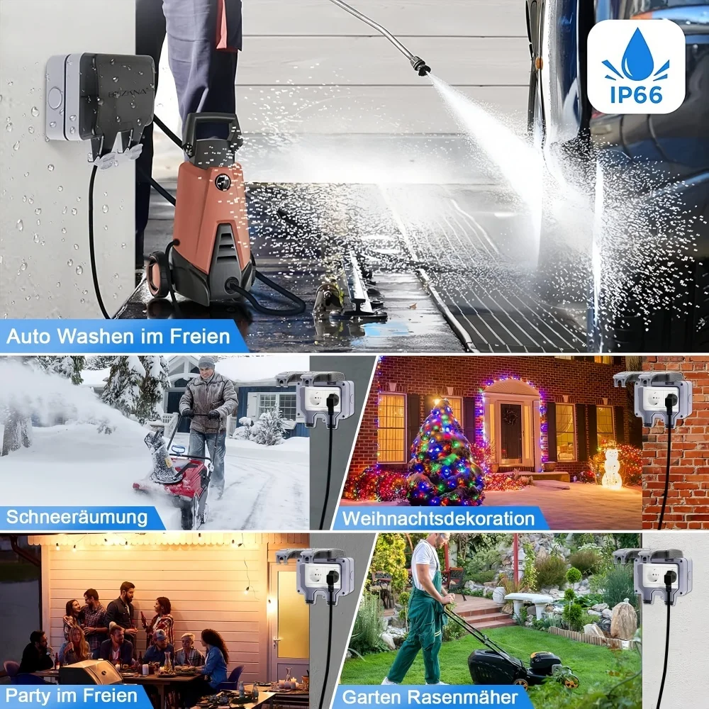 مقبس كهربائي خارجي على الطراز  - مراجعة Outdoor Lighting Switch وسعره