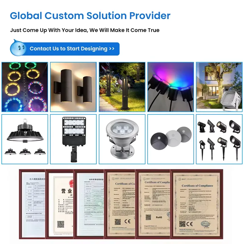 مصباح إنارة خارجي LED حديث من  - مراجعة Outdoor Lighting Bollards وسعره
