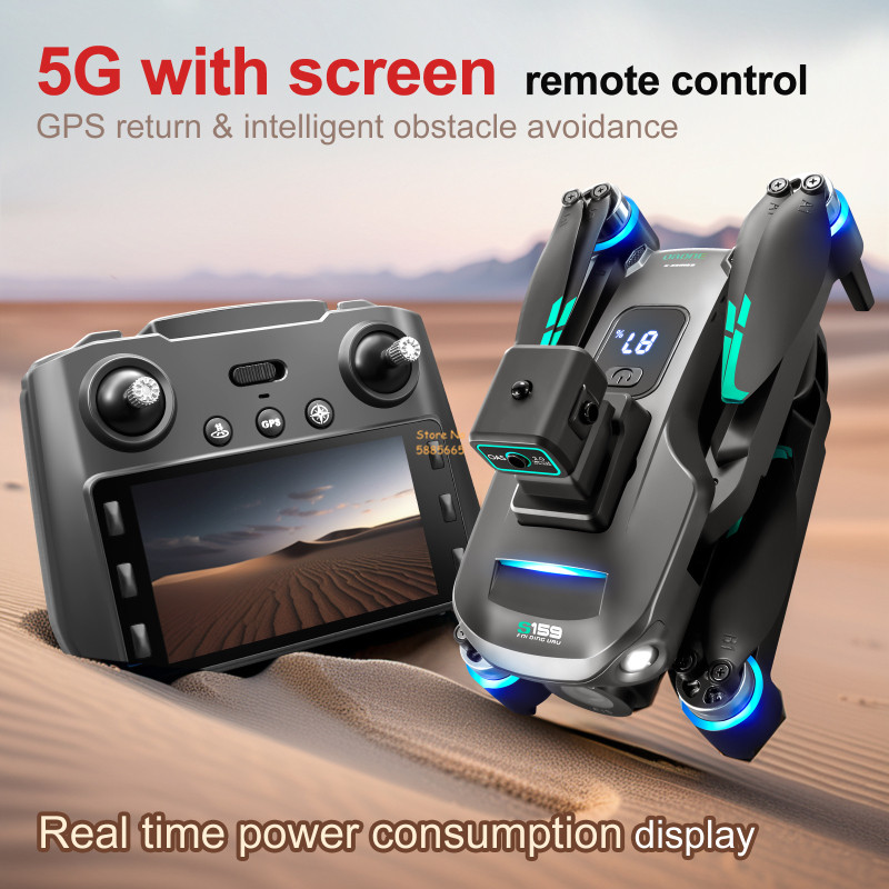 8K كاميرا مزدوجة 5G WIFI FPV ا - مراجعة Outdoor Lighting Controller وسعره
