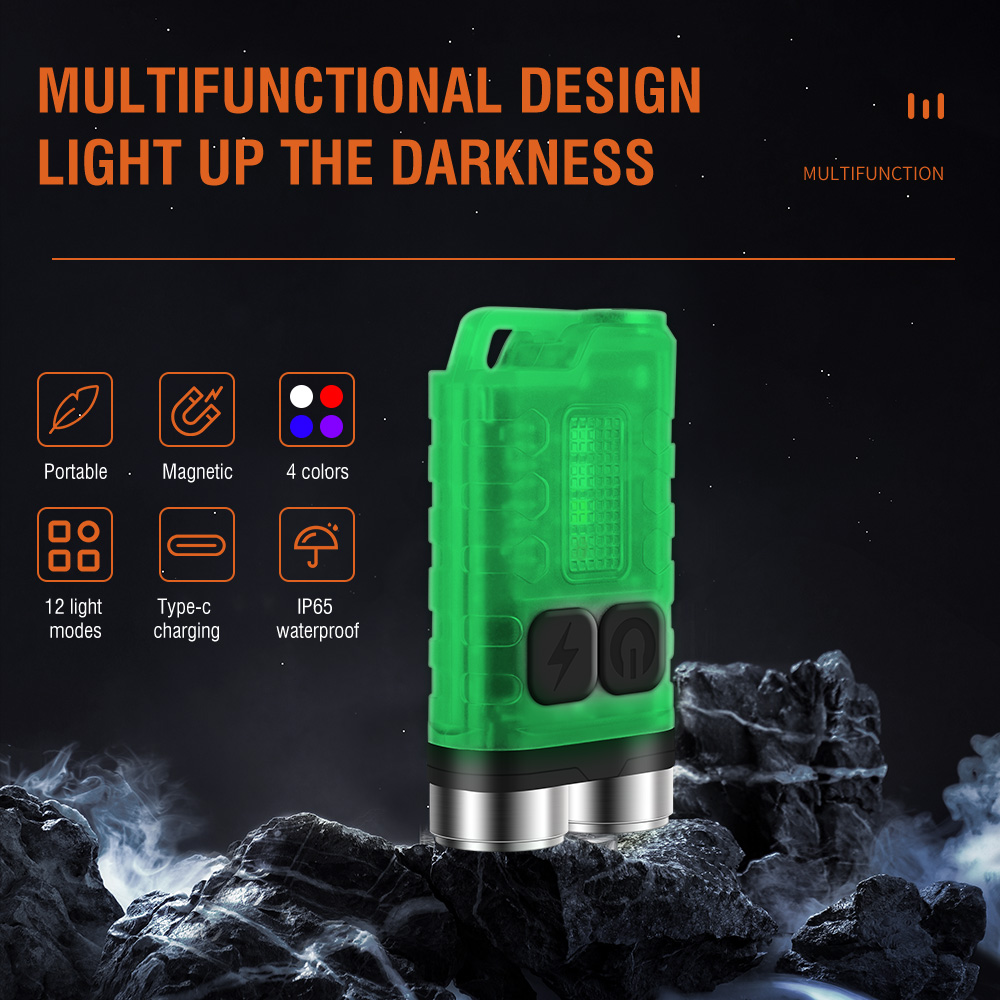 مصباح يدوي صغير V3 EDC بقوة 90 - مراجعة Outdoor Lighting Usb وسعره
