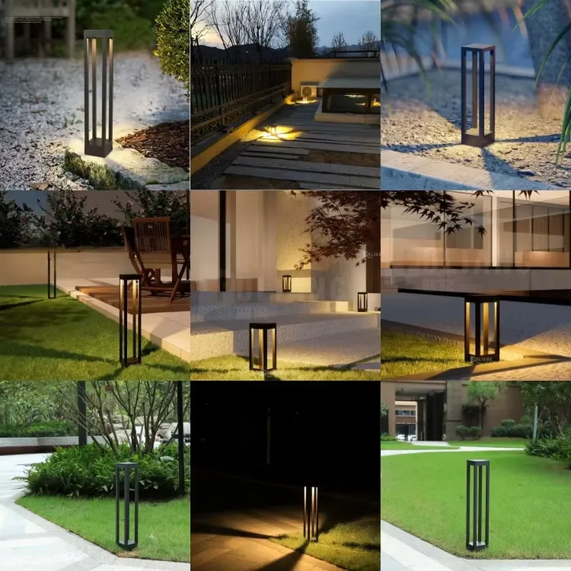 مصباح LED خارجي مقاوم للماء IP - مراجعة Outdoor Lighting Bollards وسعره