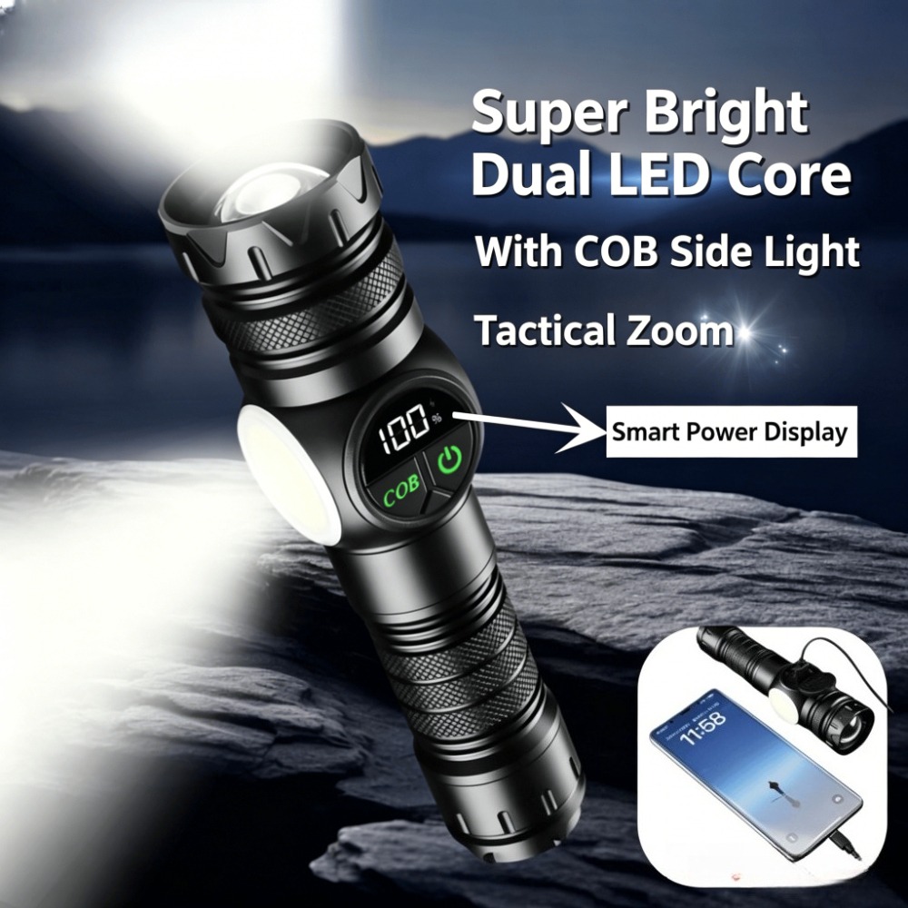 مصباح يدوي LED أبيض اللون مع ش - مراجعة Outdoor Lighting Types وسعره