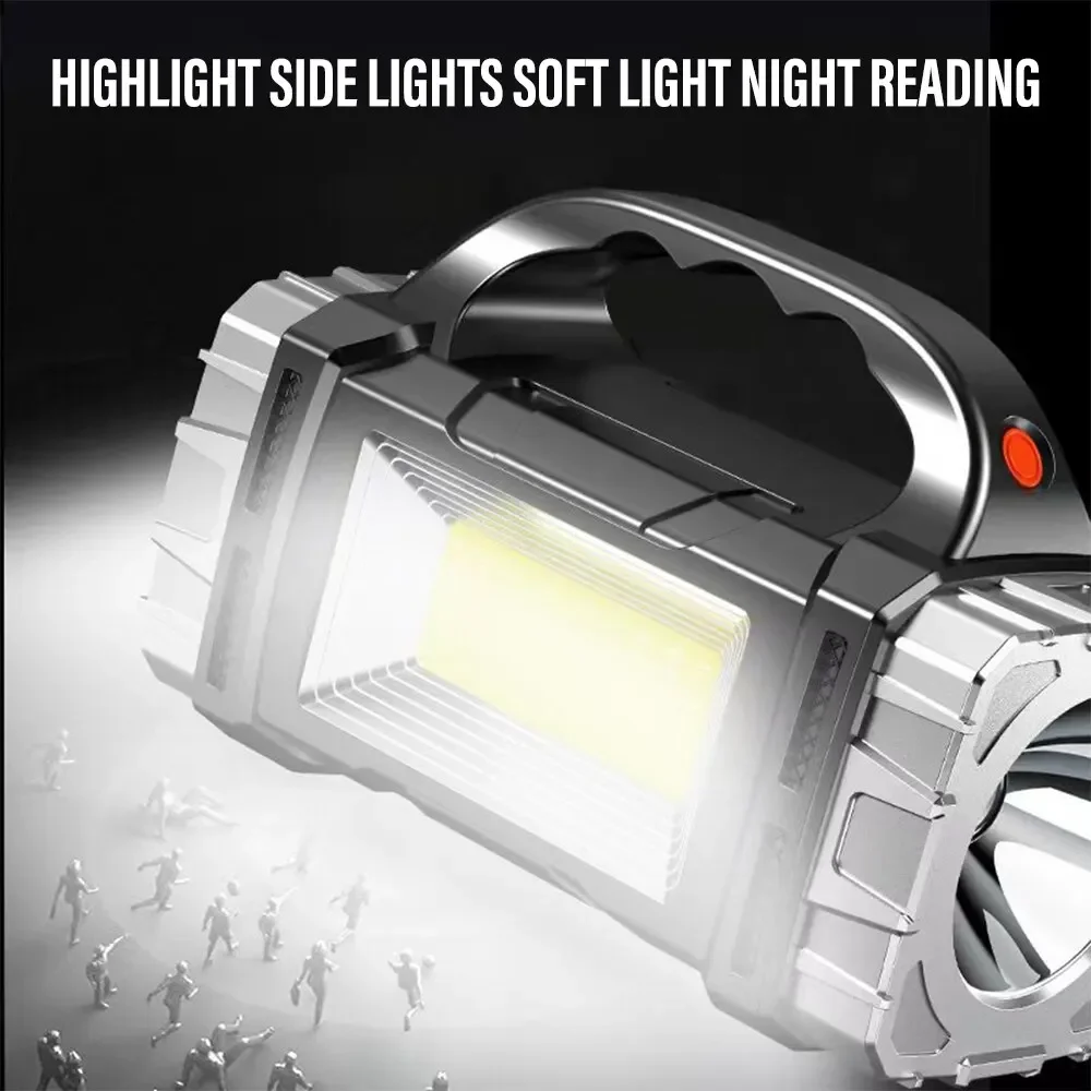 مصباح يدوي LED شمسي عالي الطاق - مراجعة Outdoor Lighting Types وسعره