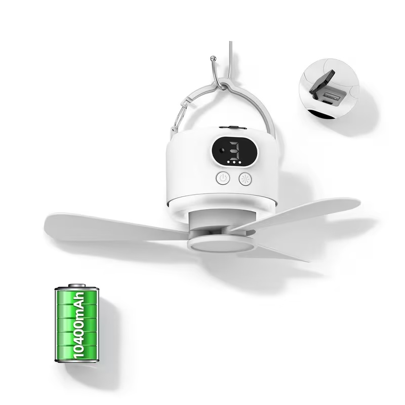 مروحة سقف محمولة قابلة للشحن ب - مراجعة Outdoor Lighting Controller وسعره