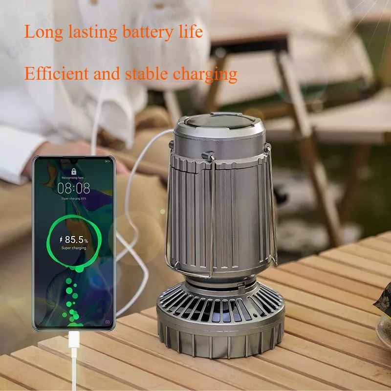 مصباح مروحة LED إبداعي يعمل با - مراجعة Outdoor Lighting Switch وسعره