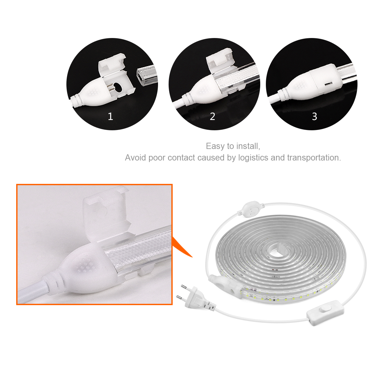 عالية مشرق LED قطاع ضوء 2835 م - مراجعة Outdoor Lighting Switch وسعره