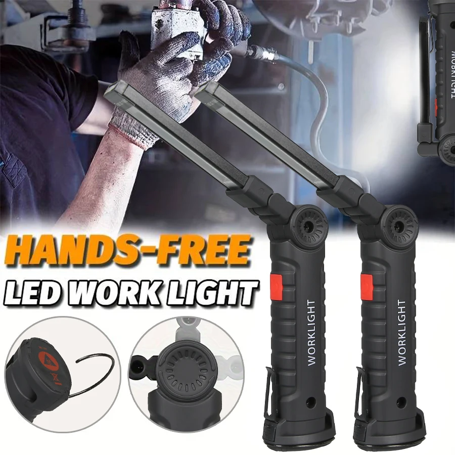 مصباح يدوي LED محمول جديد بتقن - مراجعة Outdoor Lighting Usb وسعره