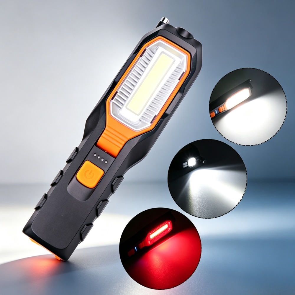 مصباح عمل LED جديد مزود ببطاري - مراجعة Outdoor Lighting Usb وسعره