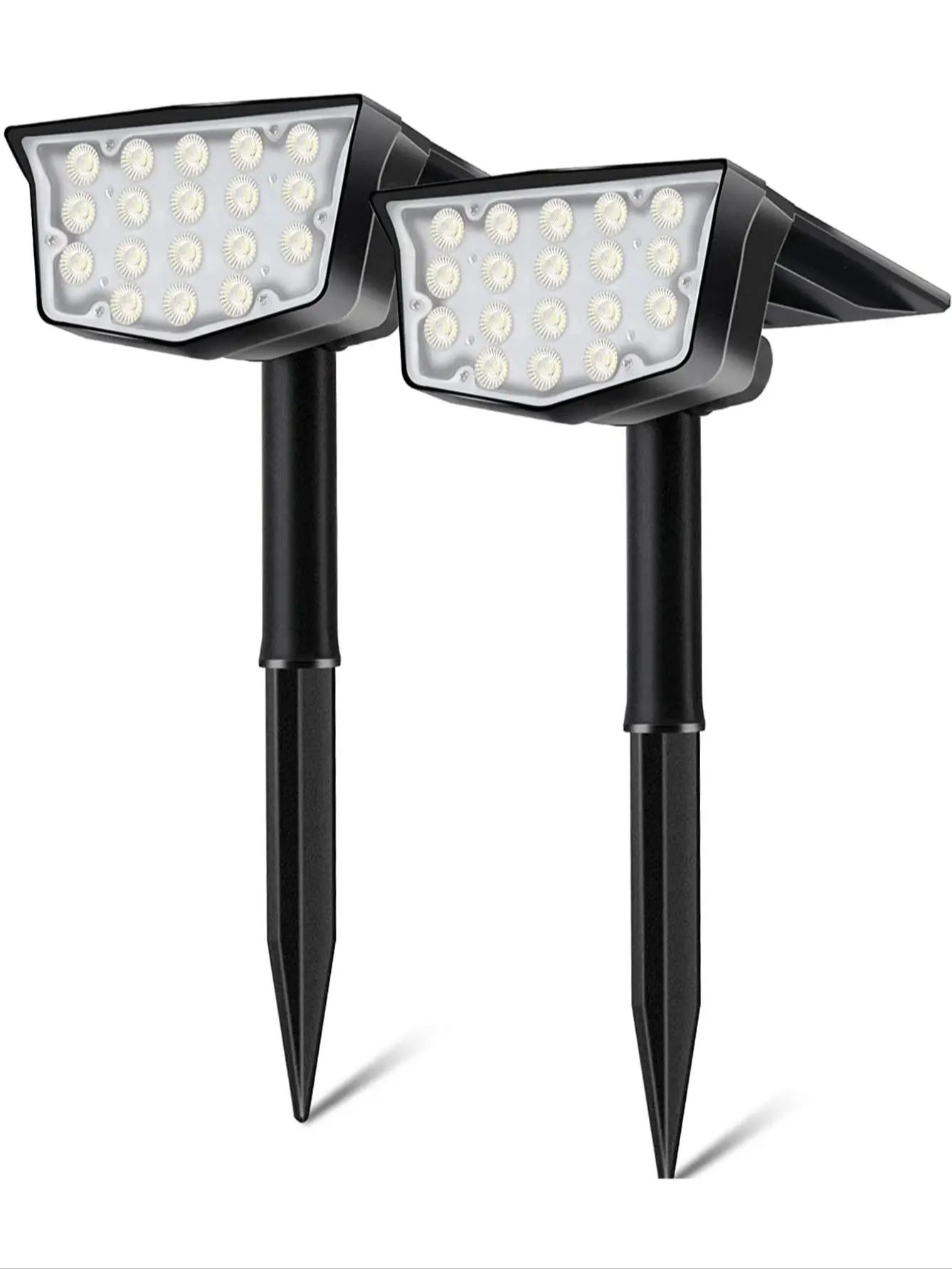 قطعتان من أضواء السبوت الشمسية - مراجعة Outdoor Lighting Switch وسعره