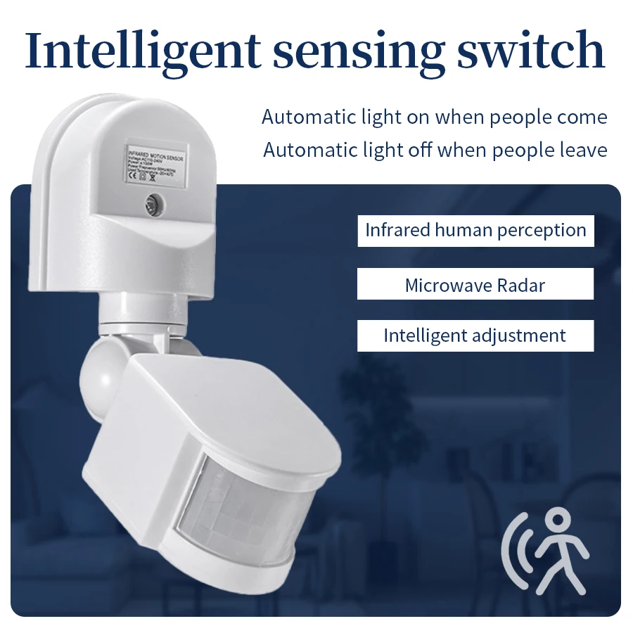 100-240 فولت 12 فولت PIR محس ح - مراجعة Outdoor Lighting Switch وسعره