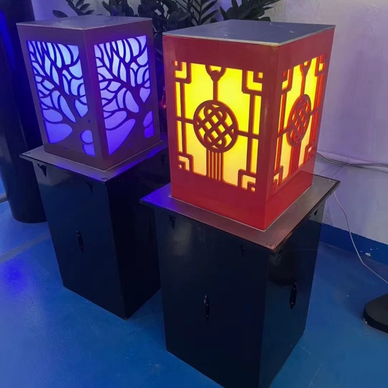 مصباح حديقة دائري LED بتصميم ع - مراجعة Outdoor Lighting Bollards وسعره