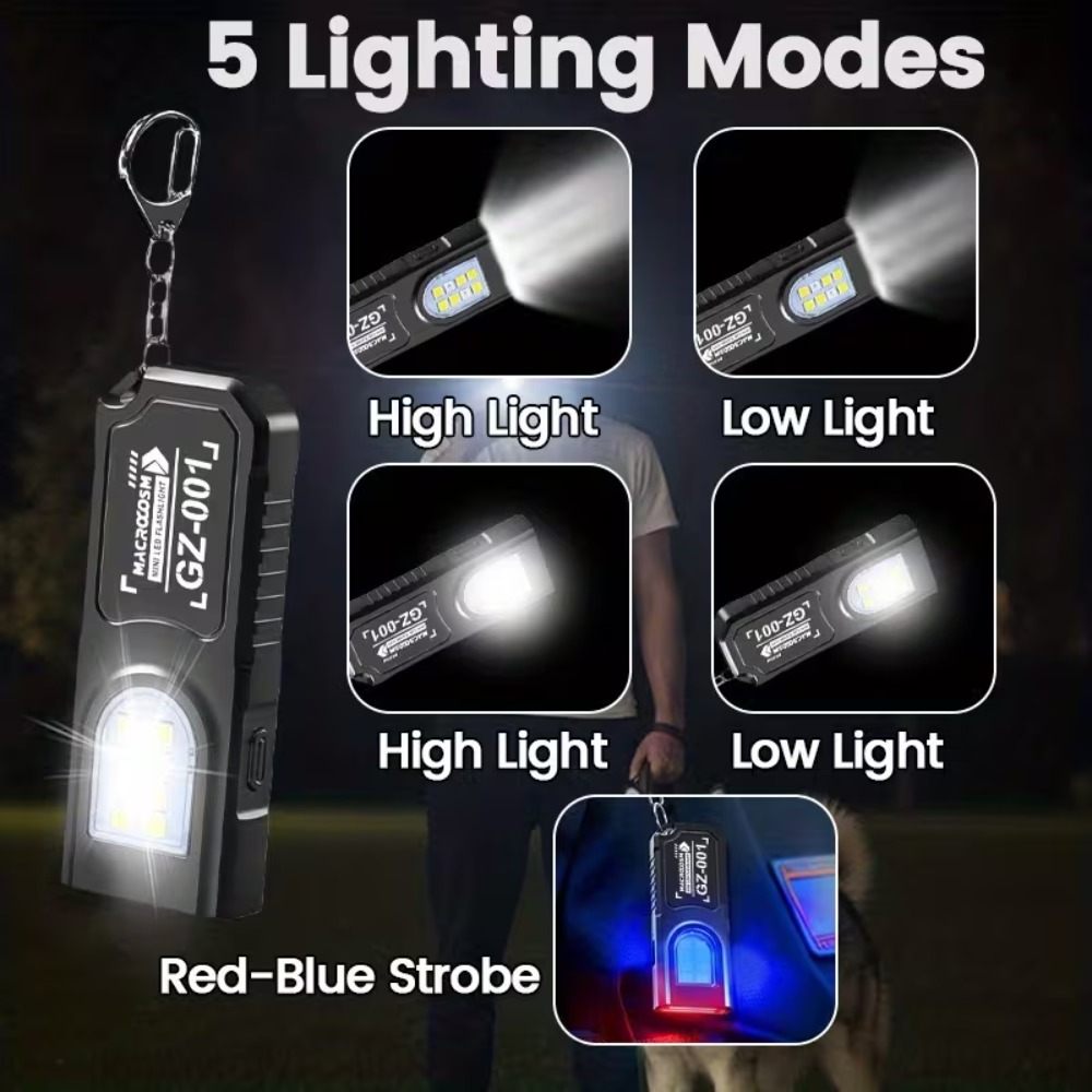 مصباح يدوي صغير COB LED بسلسلة - مراجعة Outdoor Lighting Usb وسعره