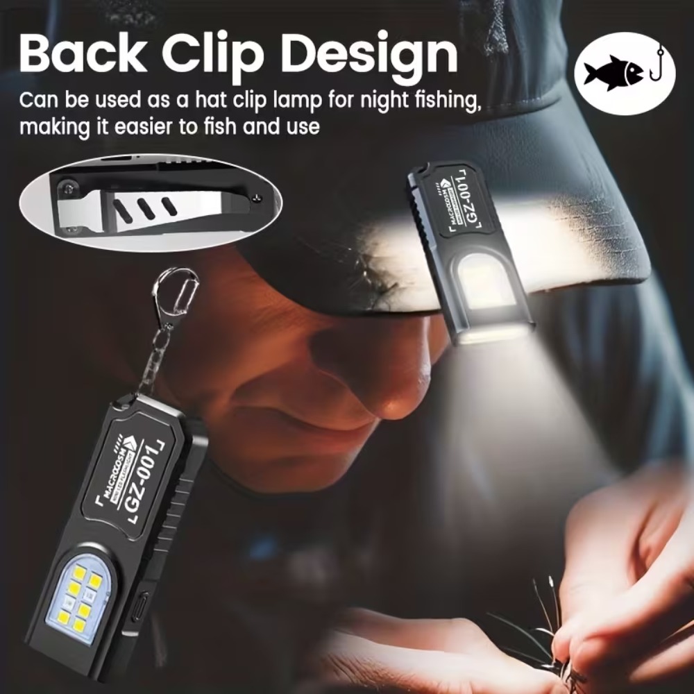 مصباح يدوي صغير COB LED بسلسلة - مراجعة Outdoor Lighting Usb وسعره